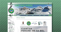Desktop Screenshot of crozcorona.it
